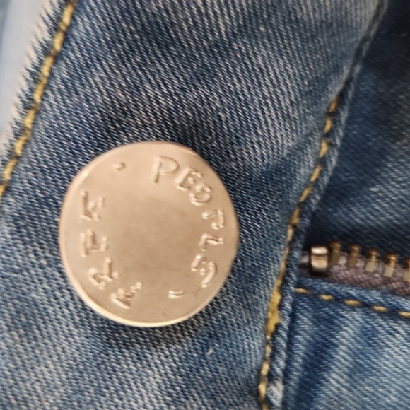 Free People Just Float On Flare Blue Jeans, Womens 28 R - Picture 6 of 8